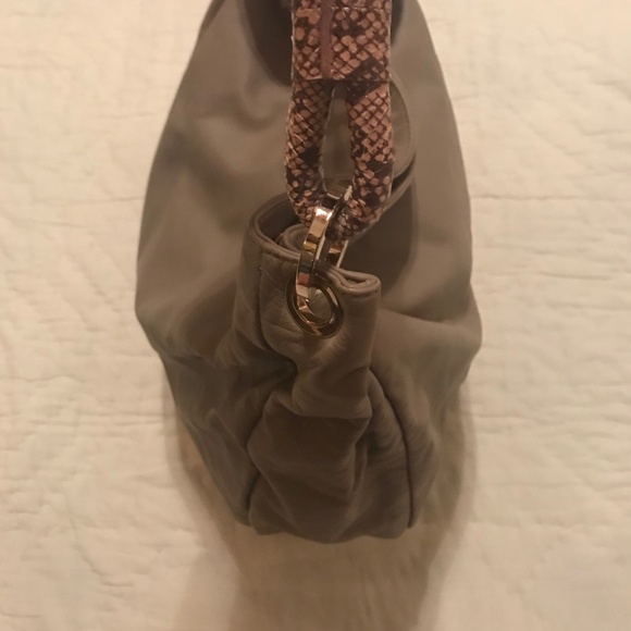 Jimmy Choo | Bags | Jimmy Choo Beautiful Taupe Hobo Bag Like  Jimmy Choo - Beautiful Taupe Hobo Bag - Like New
